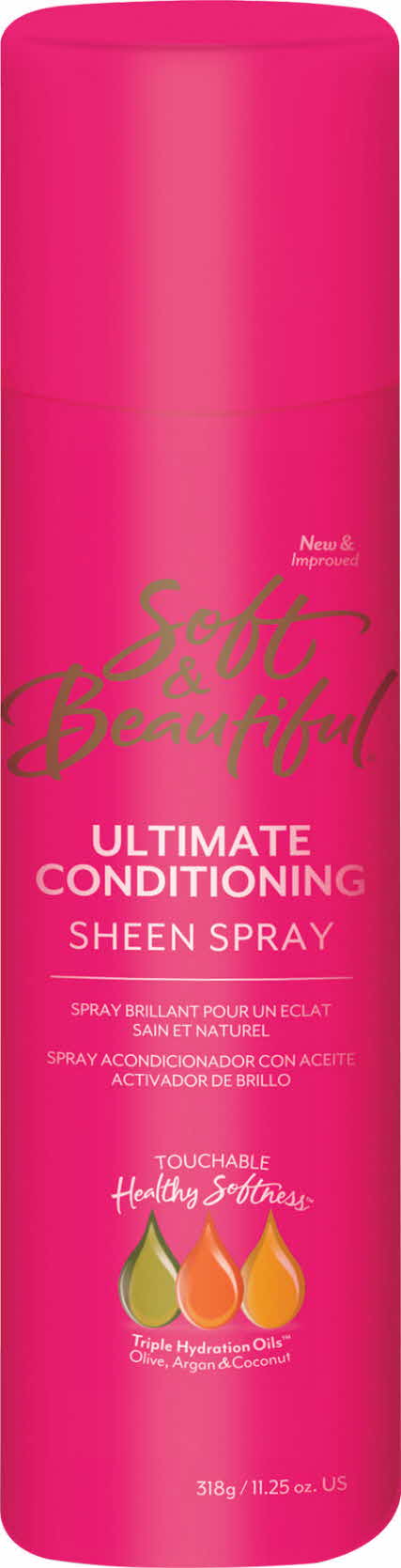 Soft And Beautiful Sheen Spray 11.25oz